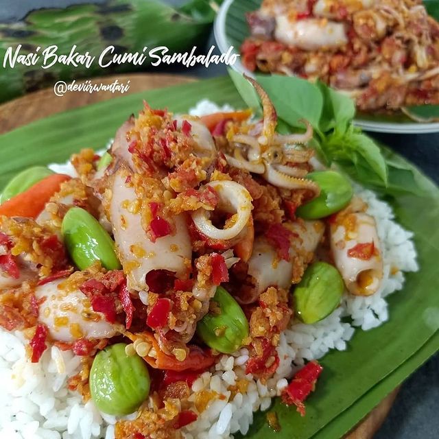 9 Resep nasi bakar cumi berbagai sumber 9 Resep nasi bakar cumi berbagai sumber