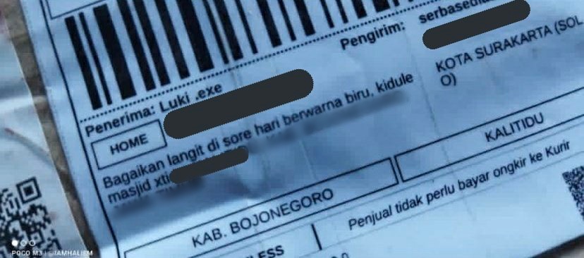 11 Curhatan lucu di alamat paket, bikin kurir pusing tujuh keliling