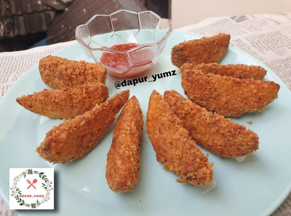 21 Resep potato wedges ala kafe, lezat, gurih, dan bikin nagih