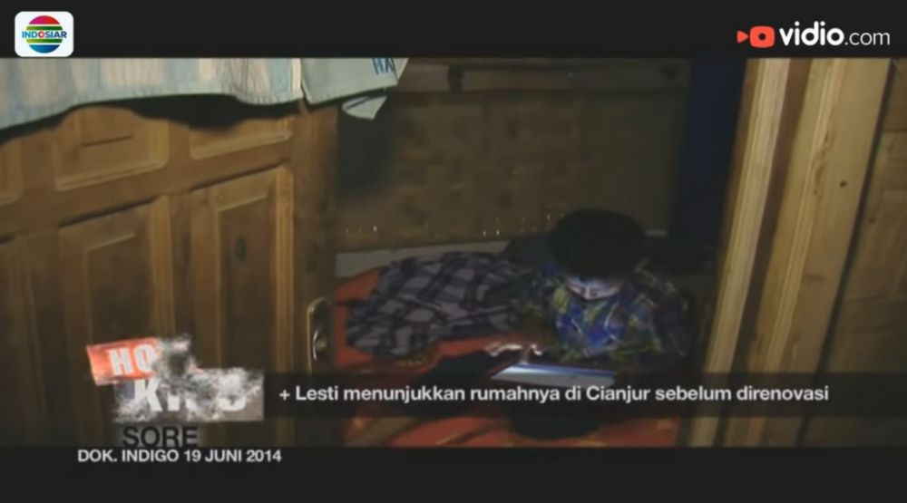 7 Potret lawas rumah Lesty Kejora di Cianjur, masih bilik bambu