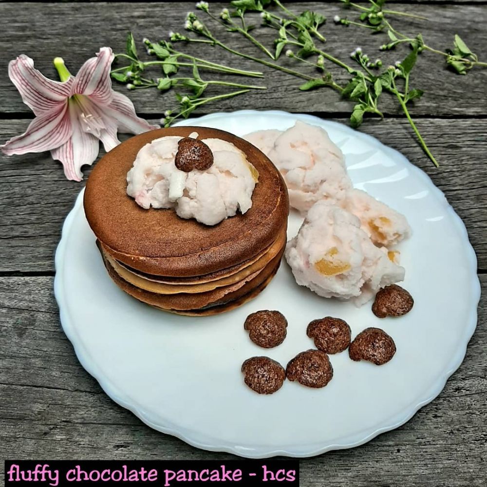 11 Resep fluffy pancake ala rumahan, simpel cuma pakai teflon