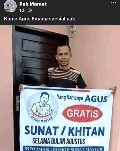 11 Pengumuman lucu persiapan Agustusan ini bikin tepuk jidat