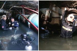 Aksi heroik penyelam TNI AL masuk sungai bawah tanah sedalam 104 meter