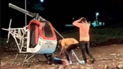 Miris, pemuda ini tewas akibat helikopter buatannya