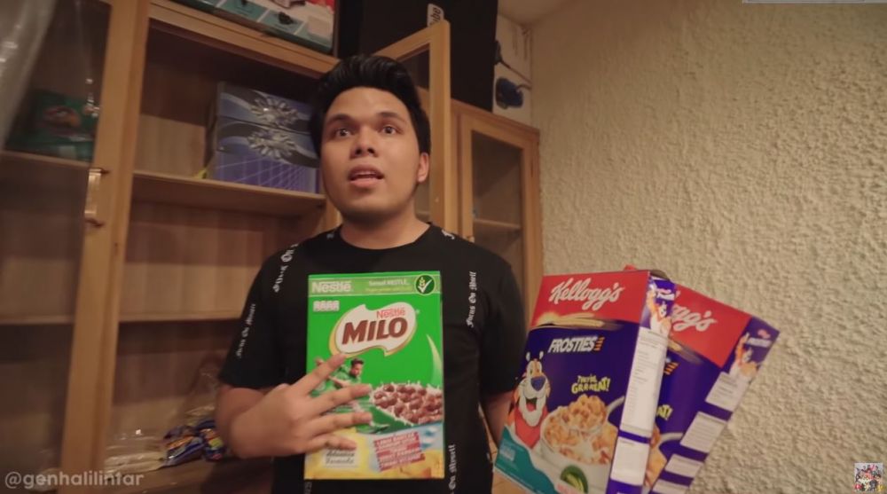 9 Potret 'minimarket' di rumah Gen Halilintar, dilengkapi mini bar