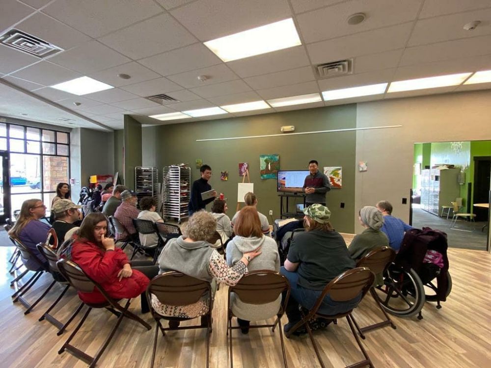 5 Fakta pelukis penderita autis yang berbagi pengalaman lewat galeri