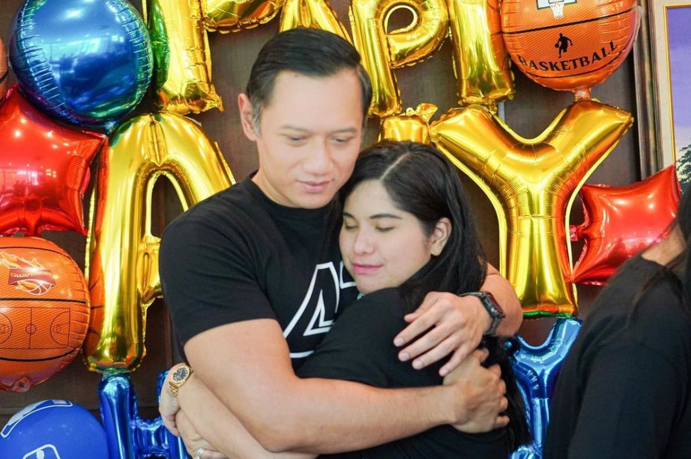 9 Momen ulang tahun Agus Yudhoyono, dekorasinya bertema basketball