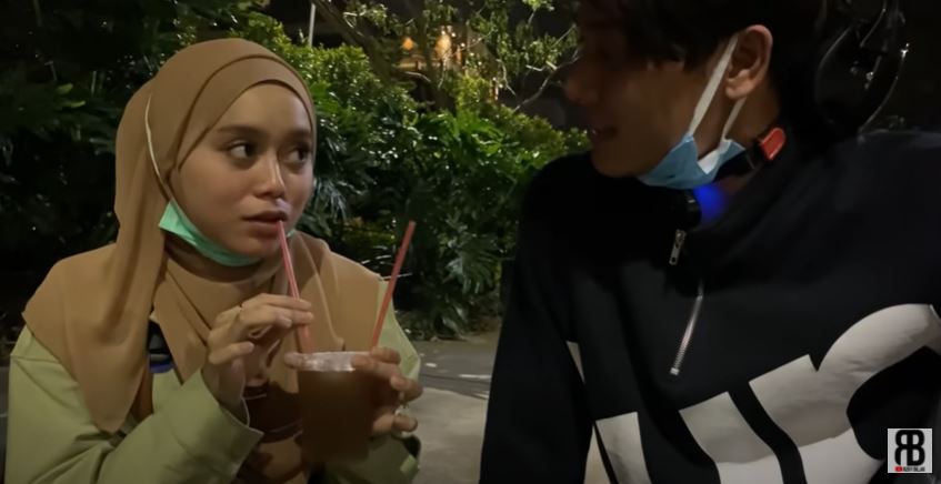 7 Momen Lesty-Billar kulineran di pinggir jalan, romantis