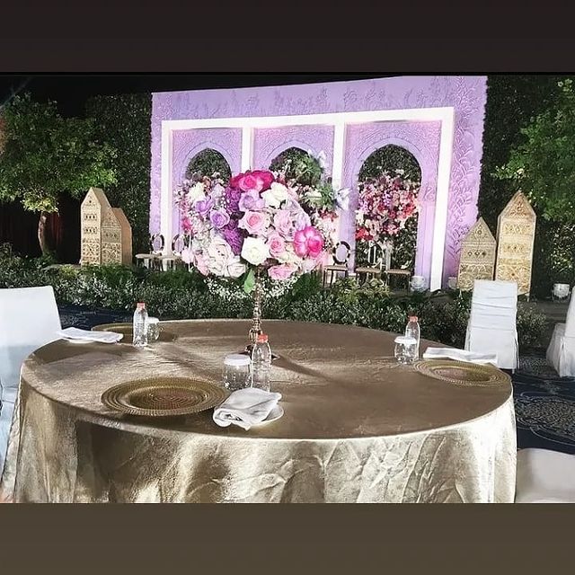 7 Penampakan dekorasi pengajian Lesty Kejora dan Rizky Billar