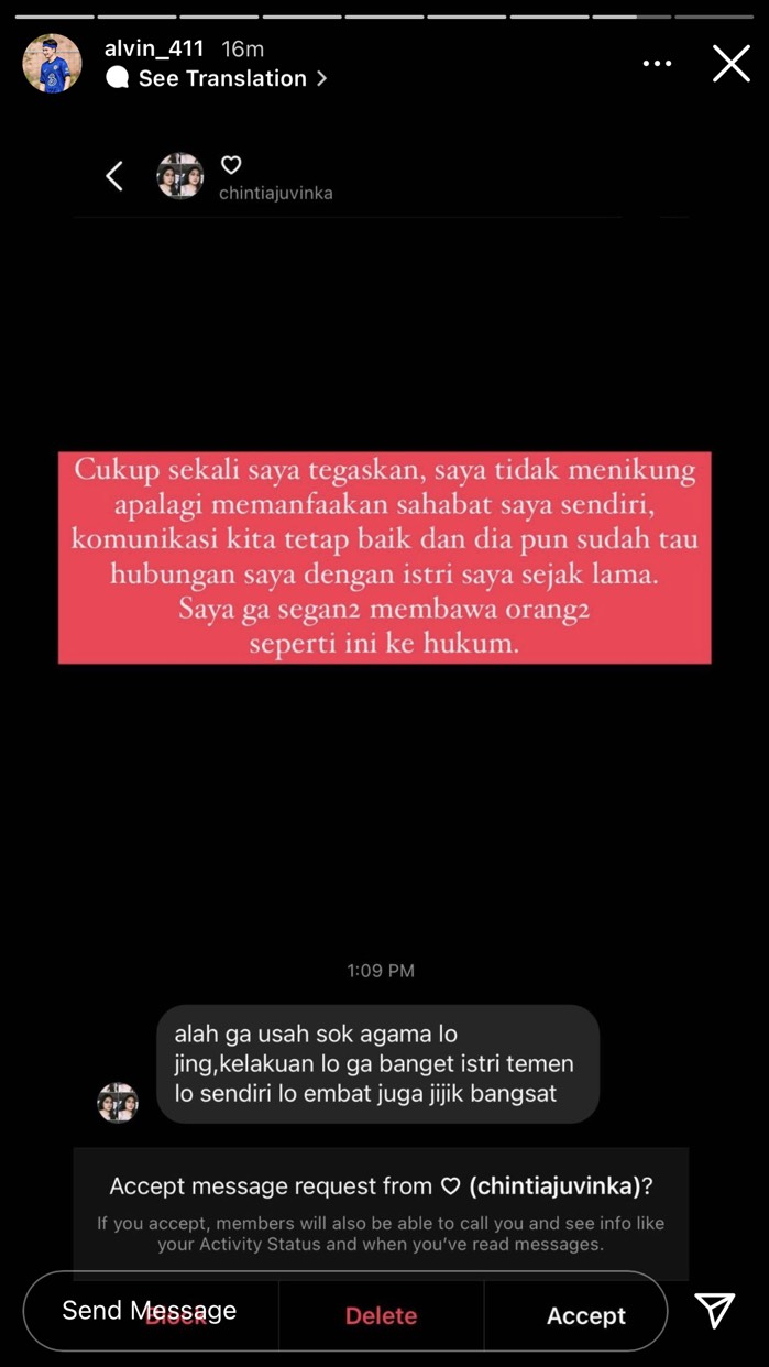 Klarifikasi Alvin Faiz soal pernikahannya dengan Henny Rahman