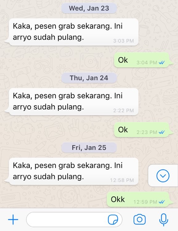 11 Chat lucu kakak dan adik di WhatsApp, bikin cekikikan