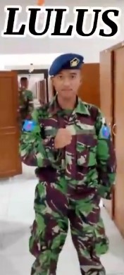 Kisah pegawai minimarket kerap gagal tes TNI hingga berhasil, salut
