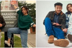 9 Potret kompak Jefri Nichol dan Vanesha Prescilla di luar syuting