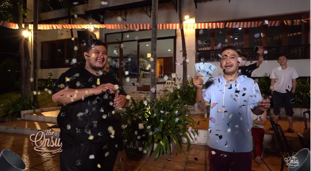 11 Momen Ruben Onsu bikin lomba Agustusan di rumah, seru abis