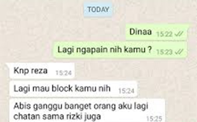 11 Chat lucu nanya lagi apa ini endingnya menohok abis