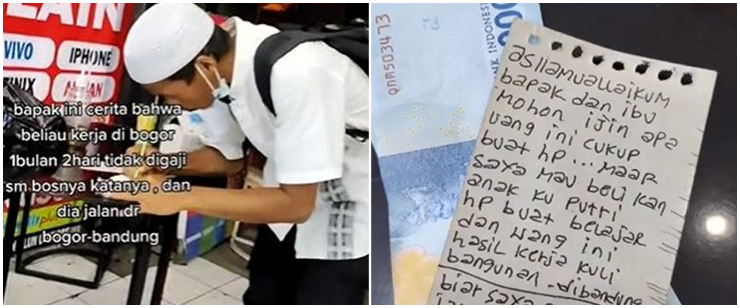 Kisah ayah jalan kaki Bogor-Bandung demi belikan HP untuk anaknya