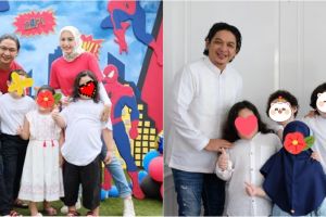 9 Momen ulang tahun Shaka anak Pasha Ungu, bertema Spiderman