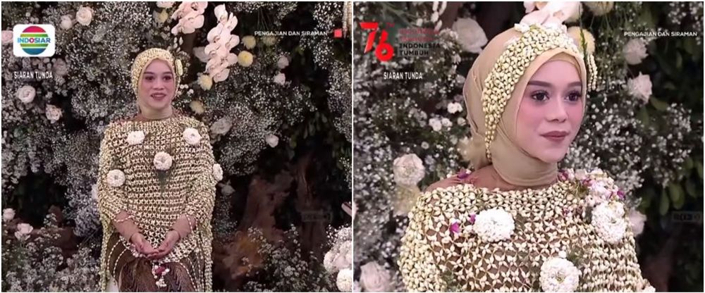 11 Momen siraman Lesty Kejora jelang pernikahan, auranya terpancar