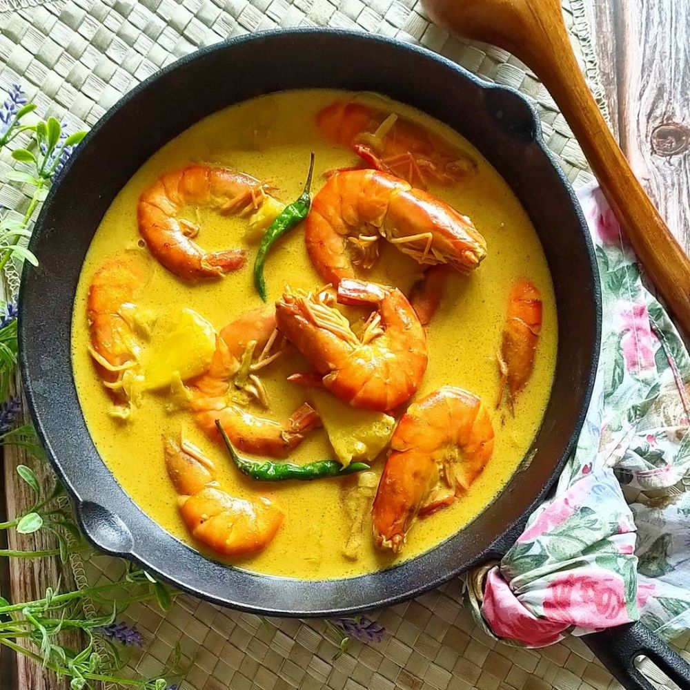 11 Resep gulai udang rumahan, anti amis dan mudah dibuat