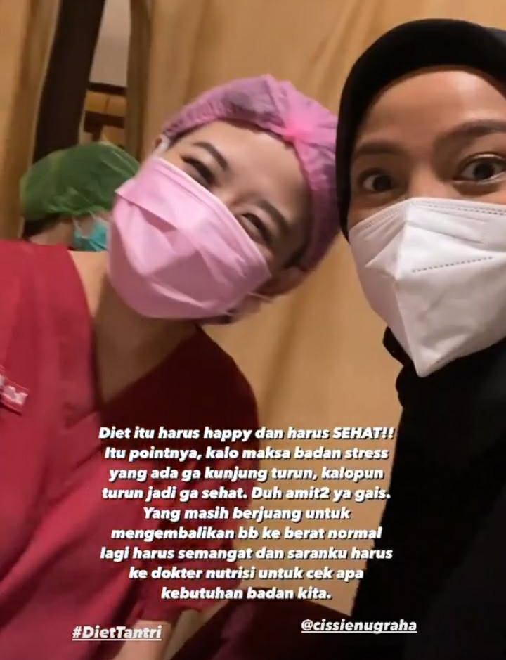 7 Tips diet Tantri Kotak, ampuh bikin turun 8 kg dalam sebulan