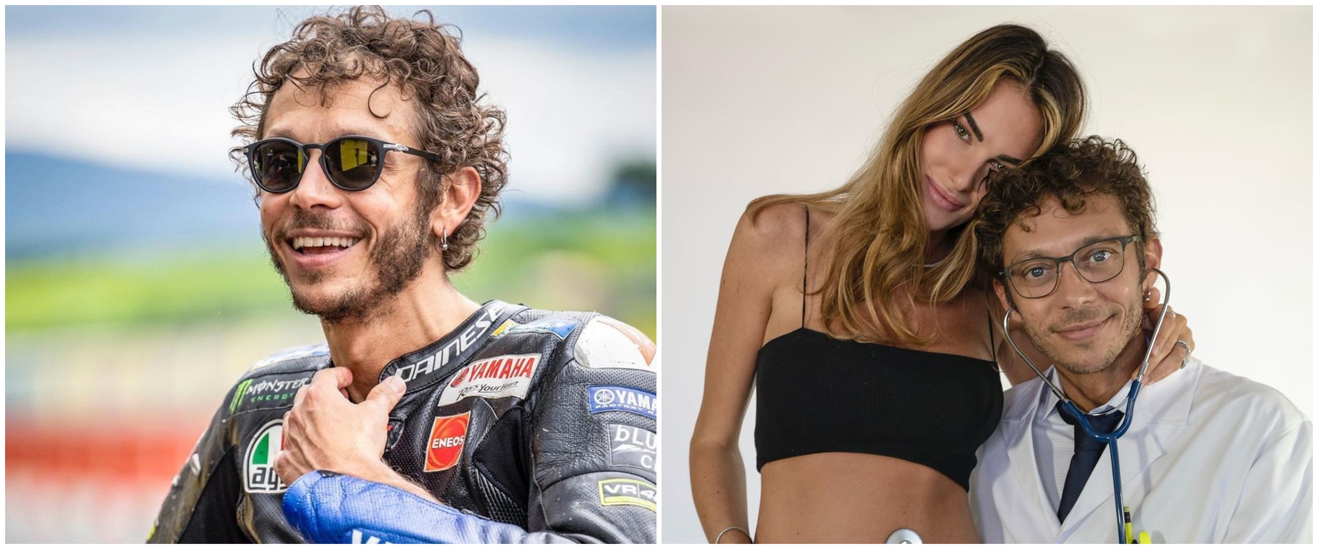 Siap jadi ayah, Valentino Rossi umumkan kehamilan Francesca Sofia
