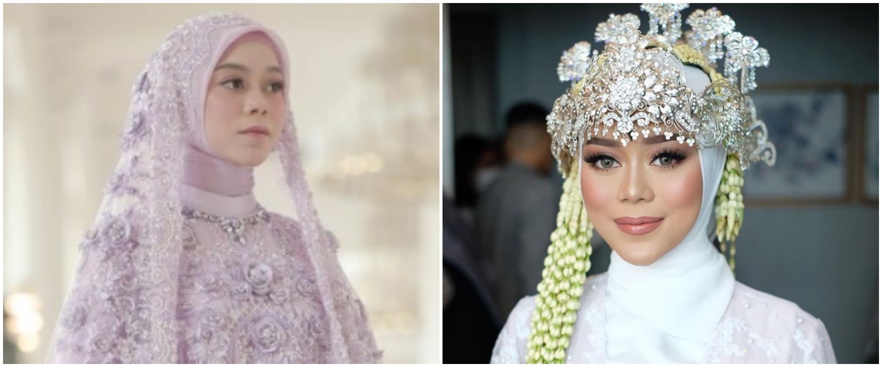 7 Gaya Lesty Kejora dari lamaran hingga akad nikah, konsisten menawan