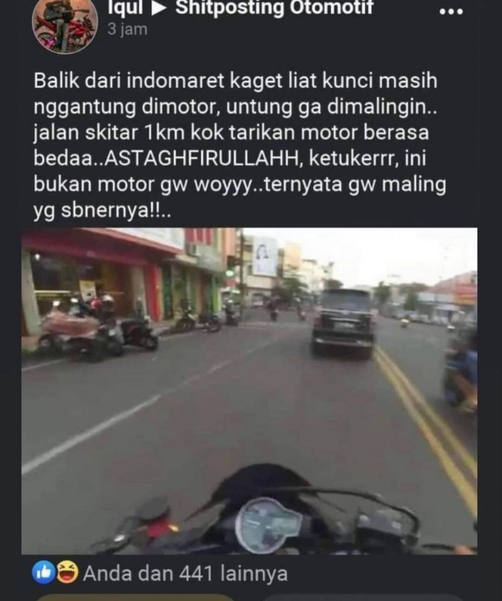 11 Status Facebook lucu momen ngagetin ini bikin tepuk jidat