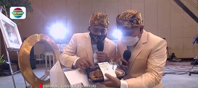 7 Sajian makanan di akad nikah Lesty-Billar, mewah bak restoran