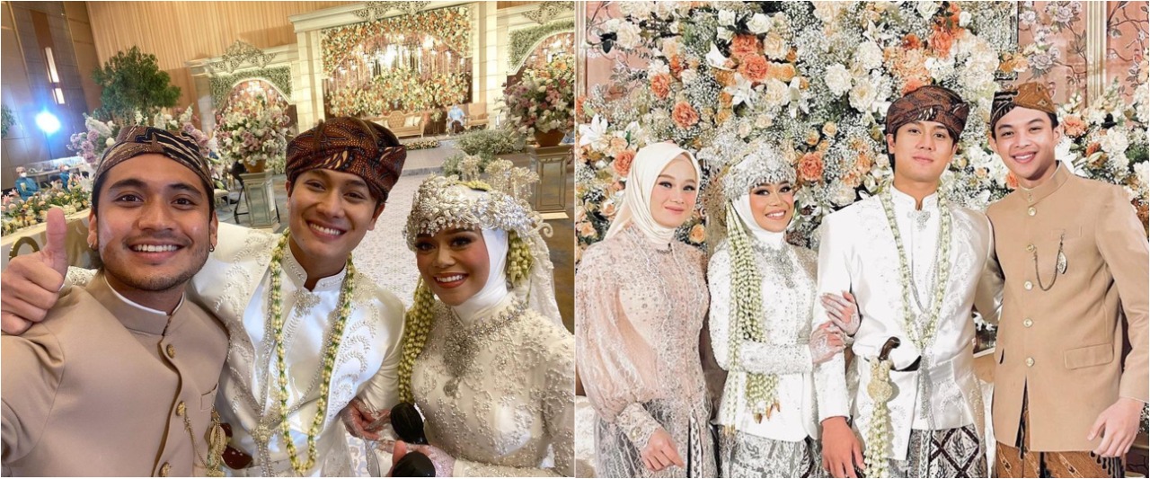 9 Potret groomsmen di pernikahan Lesty & Rizky Billar, gayanya kece