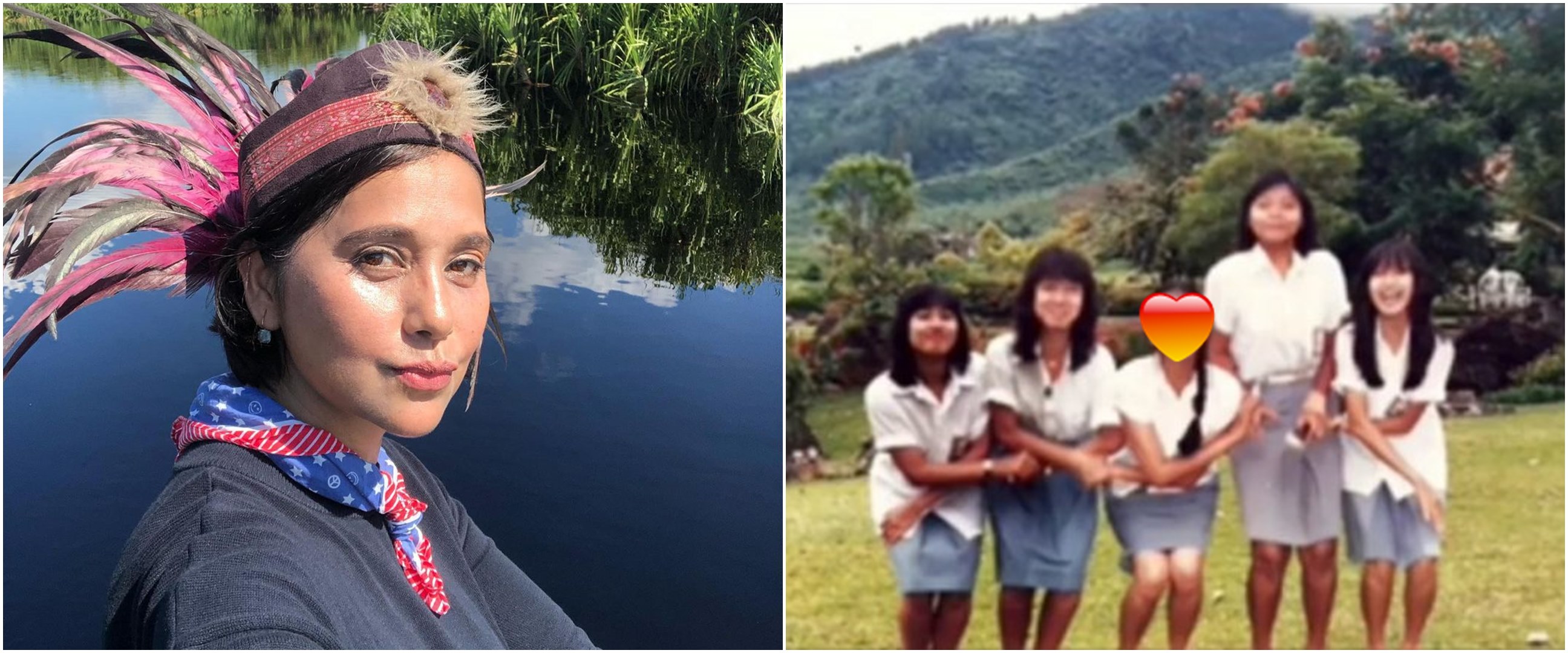 7 Potret lawas Ayu Azhari saat SMA, bukti cantiknya sedari dulu