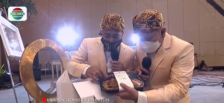 11 Hidangan makanan Lesty-Billar dari lamaran sampai akad nikah