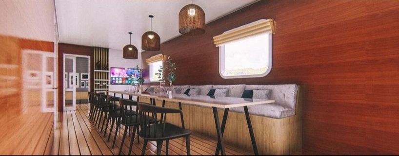 9 Penampakan desain kapal pinisi milik Awkarin, bak hotel terapung