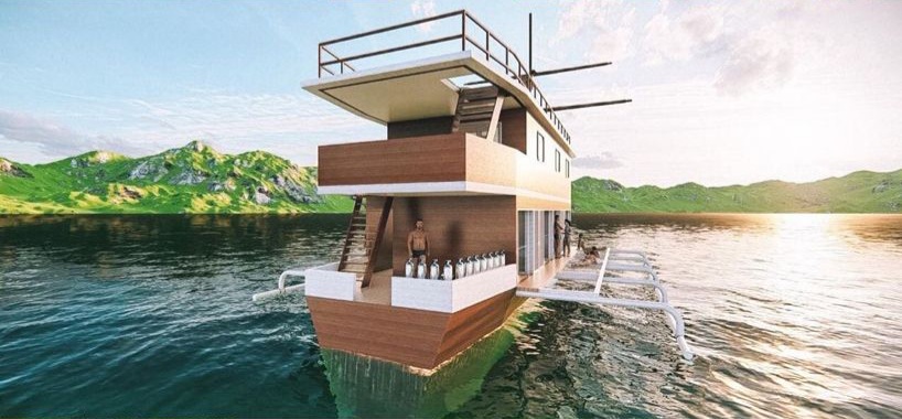9 Penampakan desain kapal pinisi milik Awkarin, bak hotel terapung