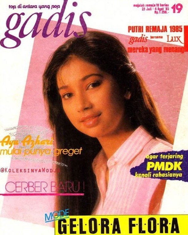 9 Potret lawas Ayu Azhari di cover majalah, gonta-ganti gaya rambut