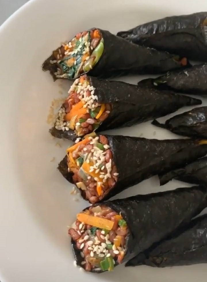 9 Menu vegan Olivia Jensen, semua lauk nasi Padang dari sayur