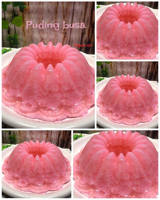 7 Resep kreasi puding busa, enak, manis, dan praktis