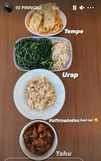 Nggak pakai ribet, 13 menu sehat Andien Aisyah ini gampang ditiru