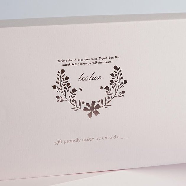 11 Detail suvenir lamaran hingga akad nikah Lesty Kejora-Rizky Billar