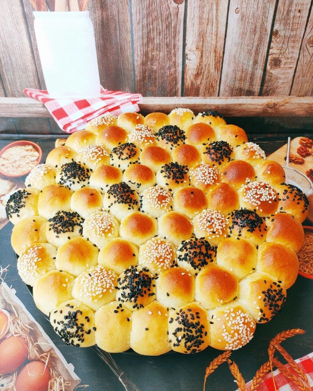 9 Resep bubble bread tanpa mixer, lembut dan ngembang sempurna