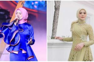 9 Gaya penampilan Lesty Kejora berbalut kebaya, anggun memikat