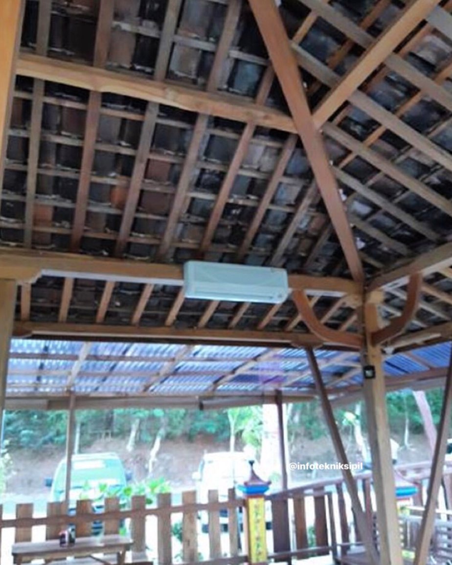 11 Potret lucu pasang AC di tempat nggak biasa, bikin tepuk jidat