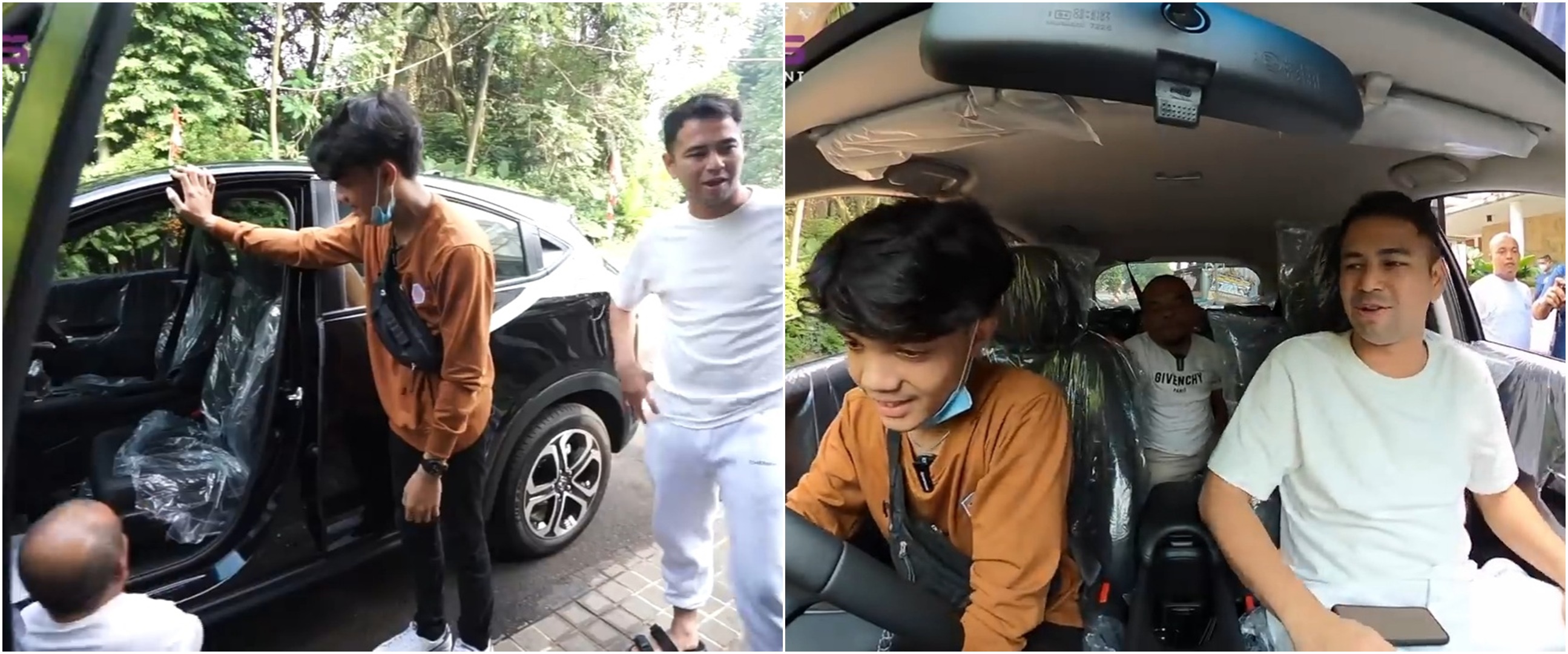 11 Momen Raffi Ahmad beri mobil ke Ucok Baba, dibuat seolah prank