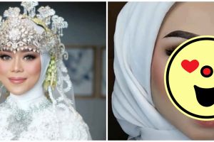 Pria ini tirukan gaya makeup Lesty Kejora saat akad nikah, manglingi