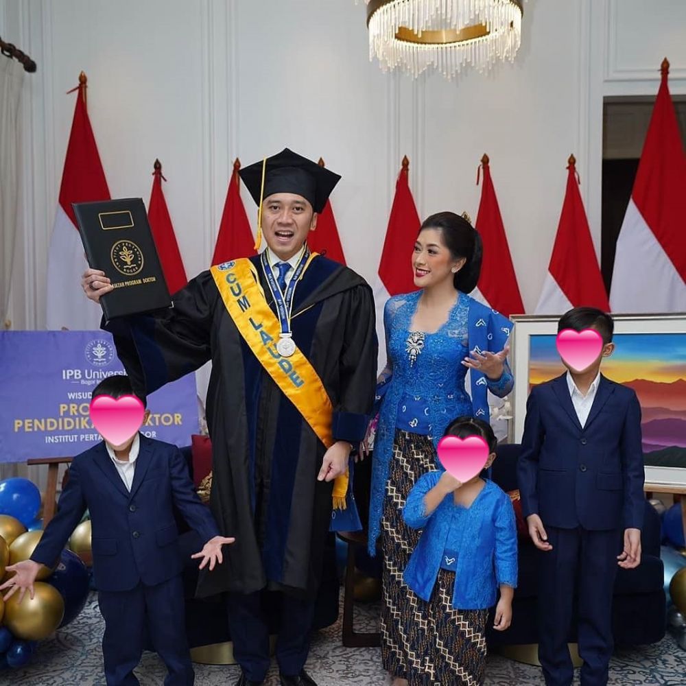 7 Momen Ibas Yudhoyono wisuda doktor di IPB, raih IPK 4