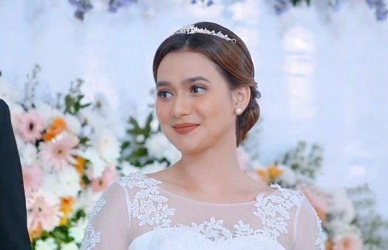Pesona Mayang Yudittia 'Michi' jadi pengantin di sinetron Ikatan Cinta