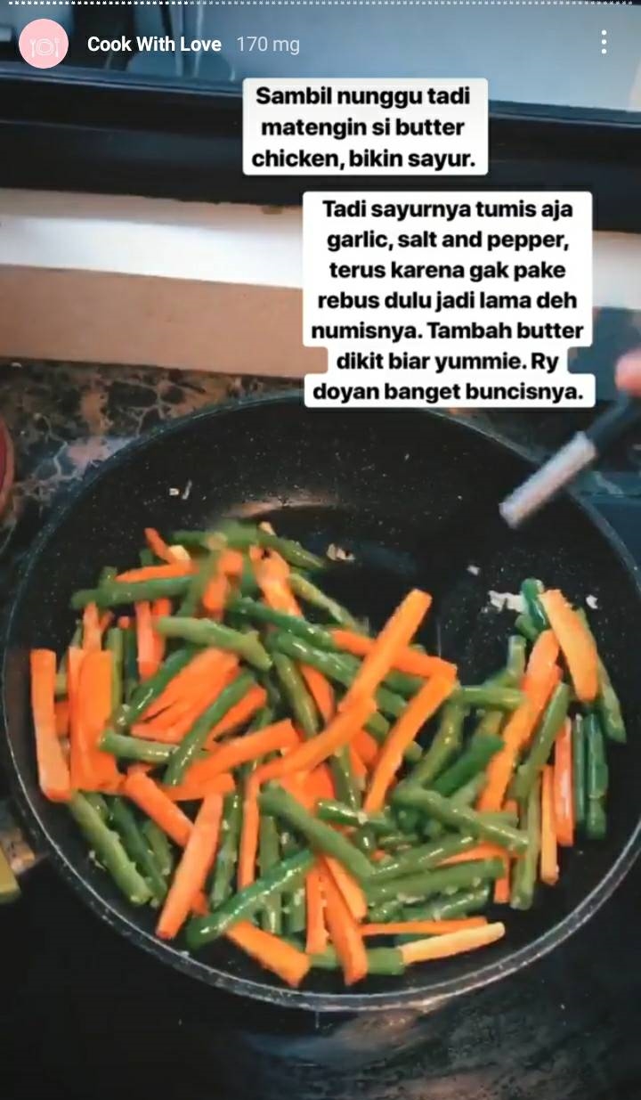 9 Menu masakan sehat ala Sharena Delon, cocok untuk anak