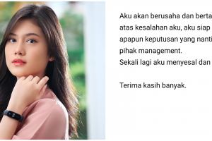 Terlibat skandal foto mesra, Chika JKT48 mengaku dan minta maaf