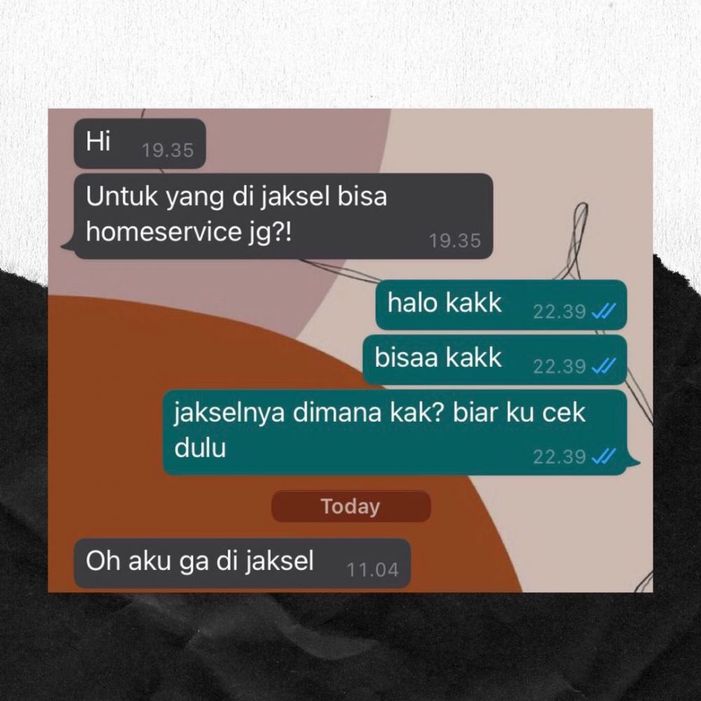 11 Chat lucu pembeli online shop malah gagal fokus ini kocak pol