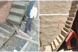 11 Potret lucu gagal bangun tangga ini hasilnya bikin ngelus dada