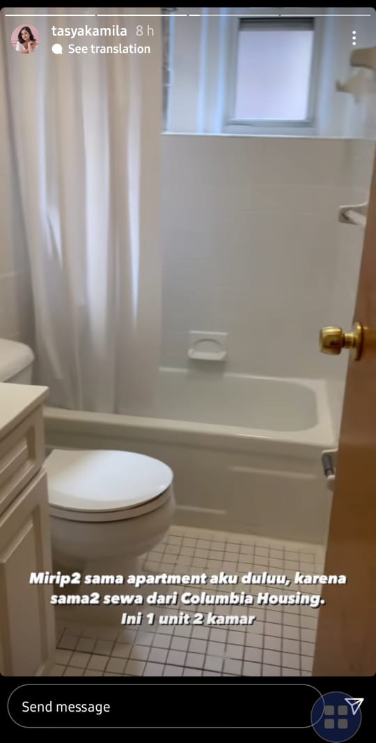 Tinggal sementara, ini 7 potret apartemen Tasya Kamila di New York